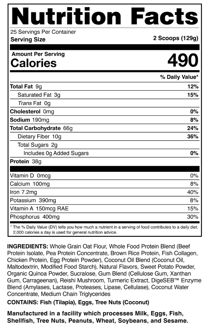 Meal Replacement Protein