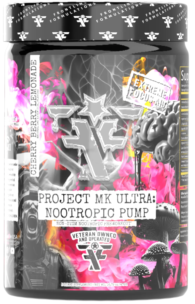 PROJECT MK ULTRA: NON-STIM NOOTROPIC PREWORKOUT
