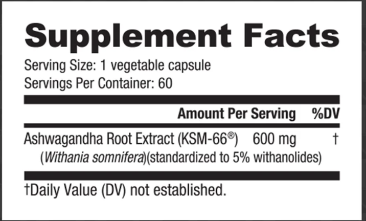 Ashwagandha KSM-66