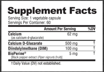 DIM with Calcium D-Glucarate