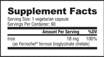 Iron Chelate (18mg)