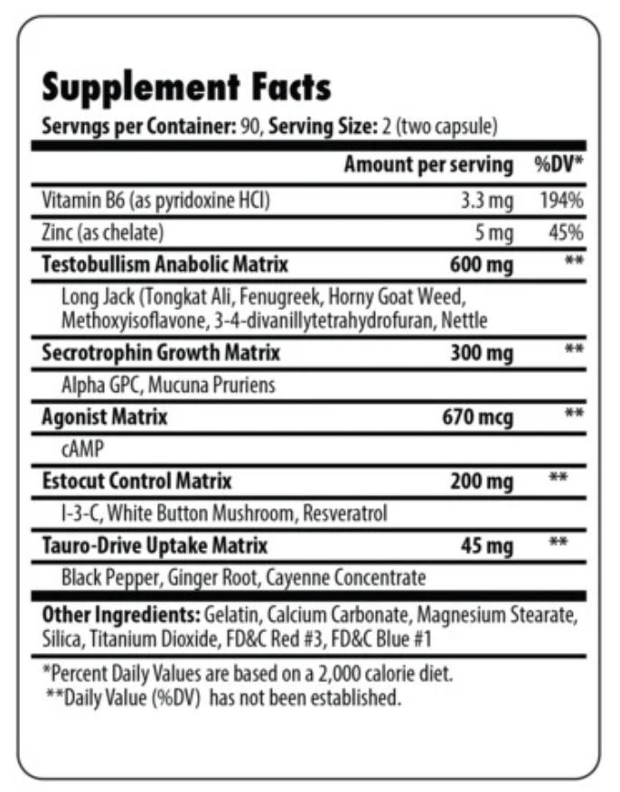 TAUROTEST™ - Testosterone Support