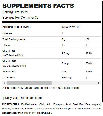 L-CARNITINE LIQUID