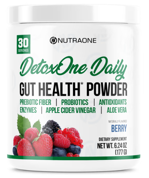 DetoxOne Daily Gut Health Powder