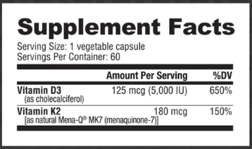 Vitamin D3 K2