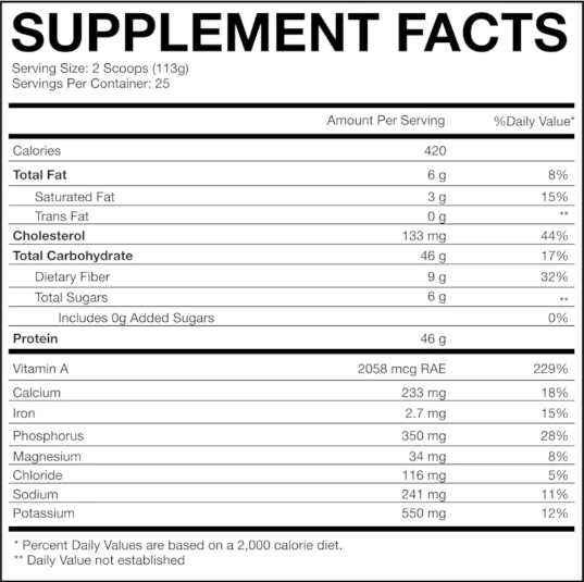 HOME MADE // WHOLE FOODS MEAL REPLACEMENT